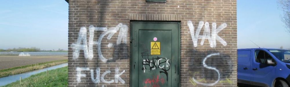 Graffiti verwijderen - DCS De Vrieze Cleaning Solutions